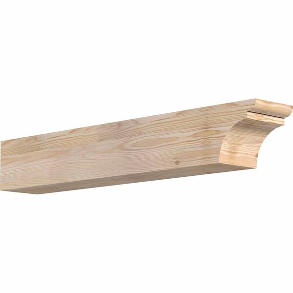 Ekena Millwork Yorktown Smooth Rafter Tail, Douglas Fir, 5 1/2"W x 6"H x 36"L RFT06X06X36YOR00SDF - main